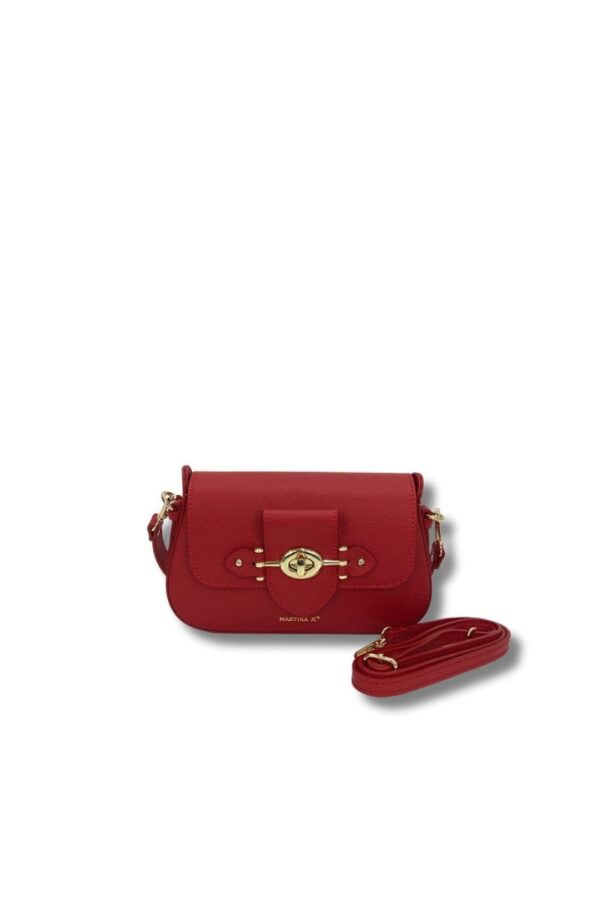 baguette-roja-piel-c-estribo-metalico