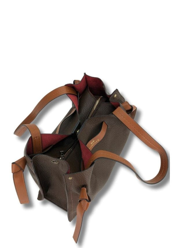 shopping-doble-asa-marron