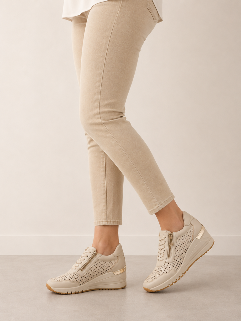 Zapatilla Deportiva BEIGE — foto 1