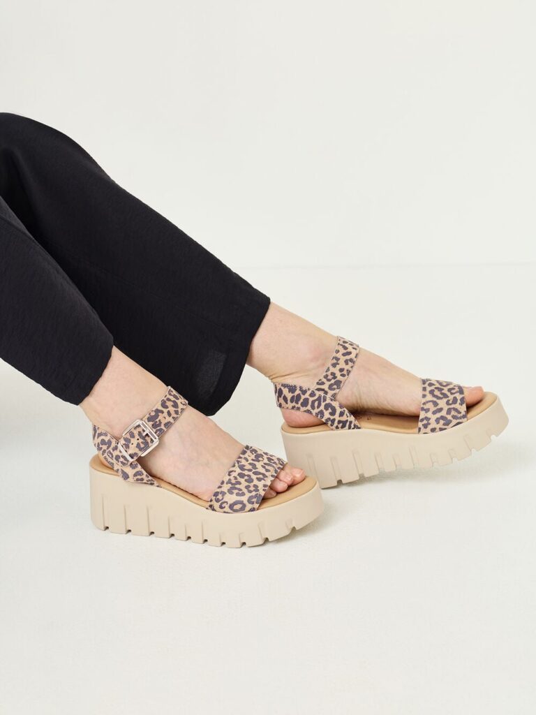 Sandalia Leopardo Bloque — foto 1