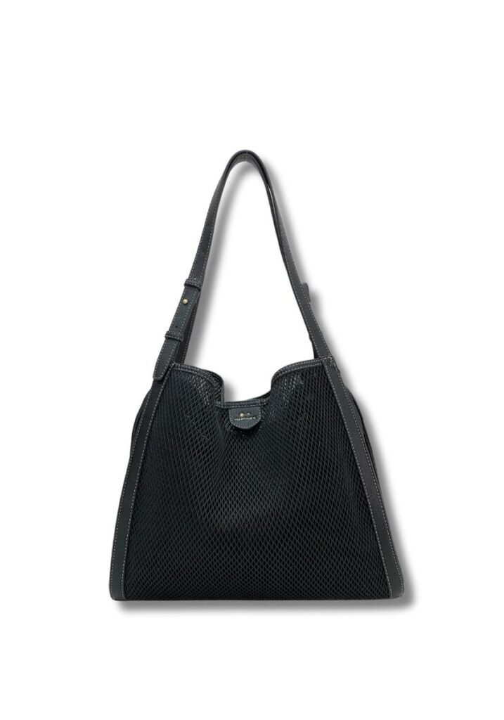 Shopping Rejilla Fluffy Negro — foto 7