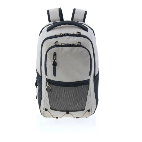 Mochila grande beige