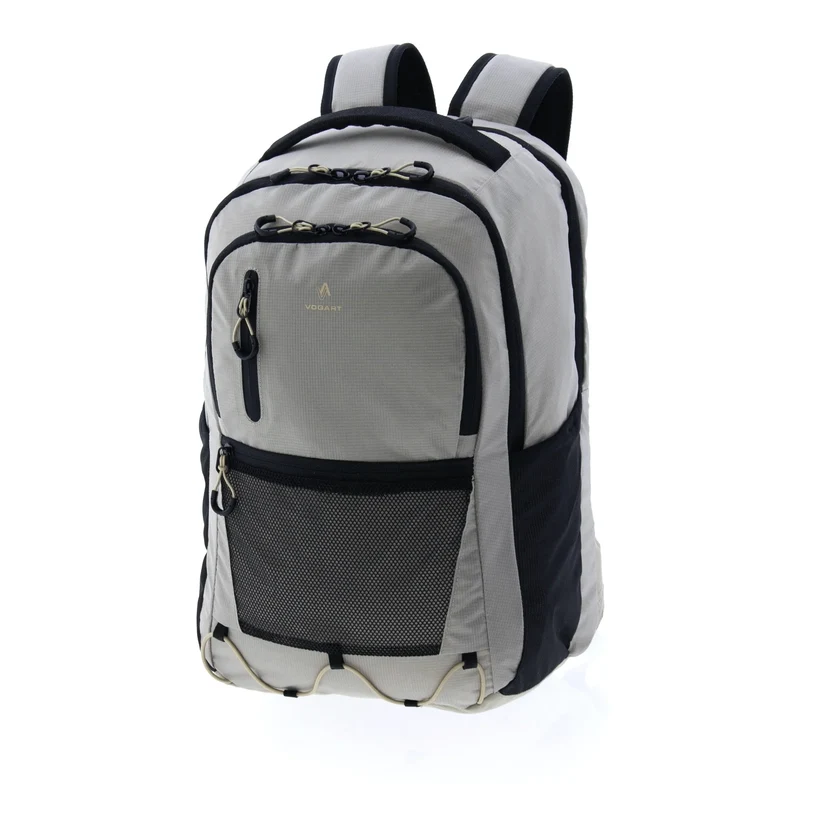 Mochila grande beige - Imagen 6