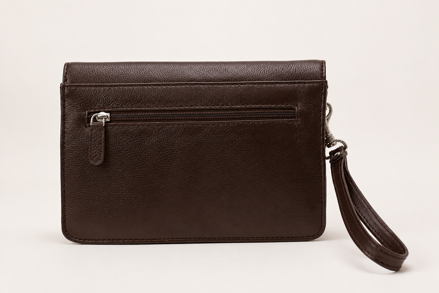 Bolso de mano marrón - Imagen 3