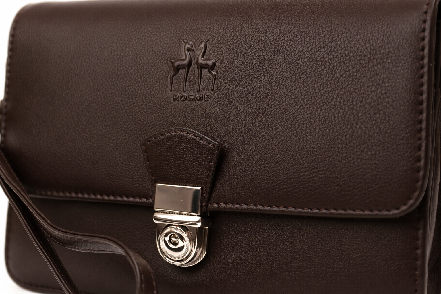 Bolso de mano marrón - Imagen 5