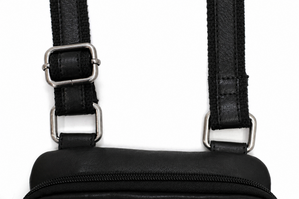 Bolso NEGRO bandolera piel — foto 4