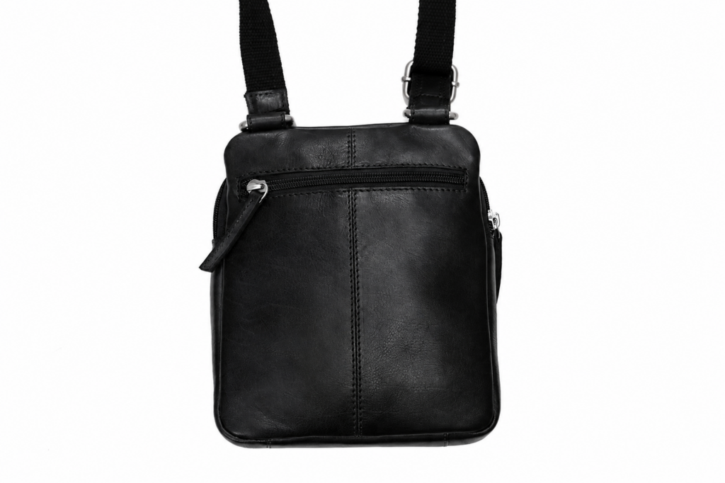 Bolso NEGRO bandolera piel — foto 3