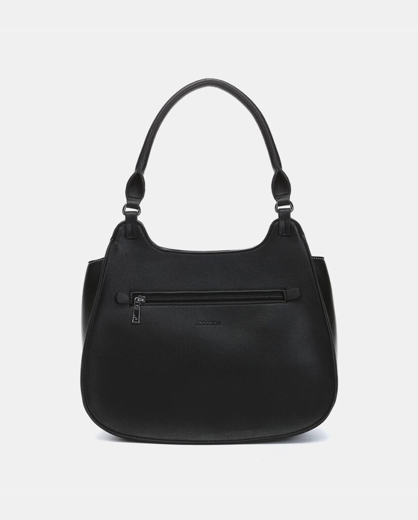 Bolso de hombro en materiales reciclados verde — foto 4