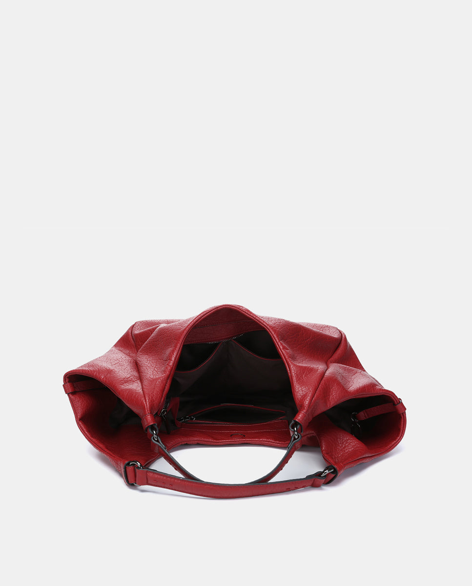 Bolso de hombro rojo - Imagen 5