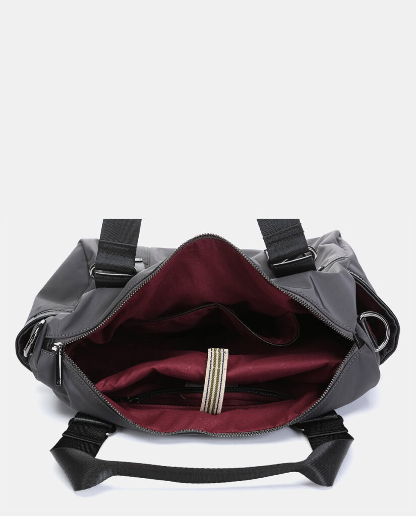 Bolso shopper gris — foto 7