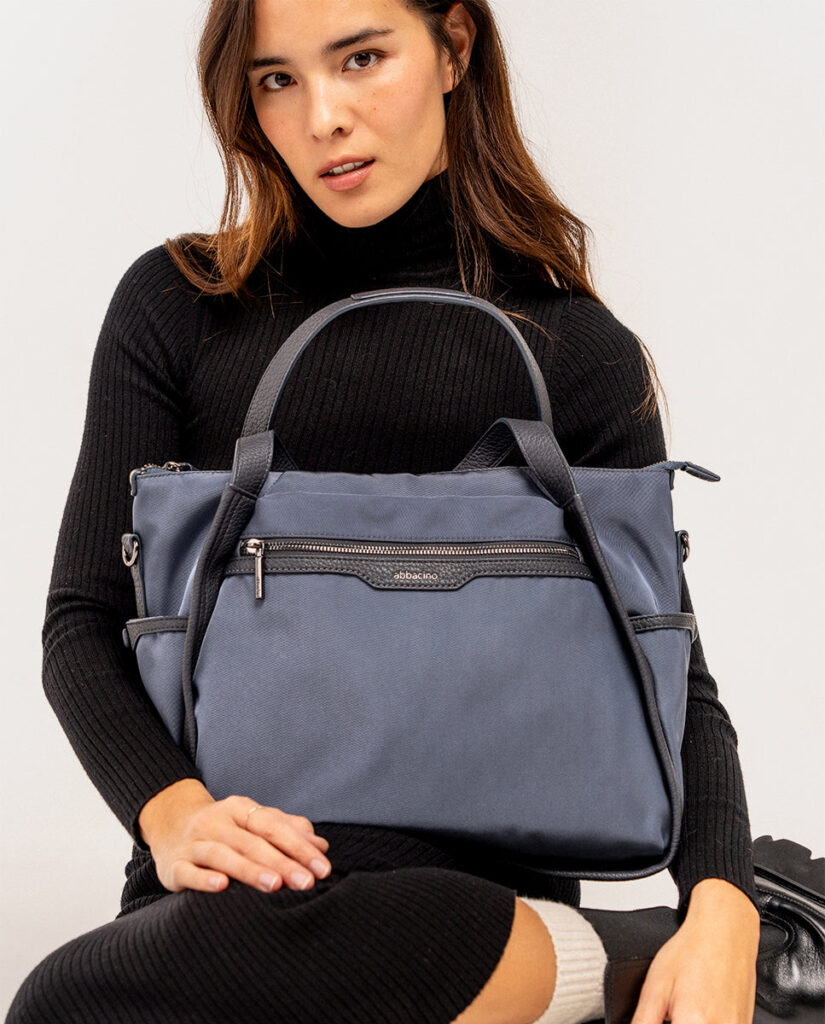 Bolso shopper gris — foto 2