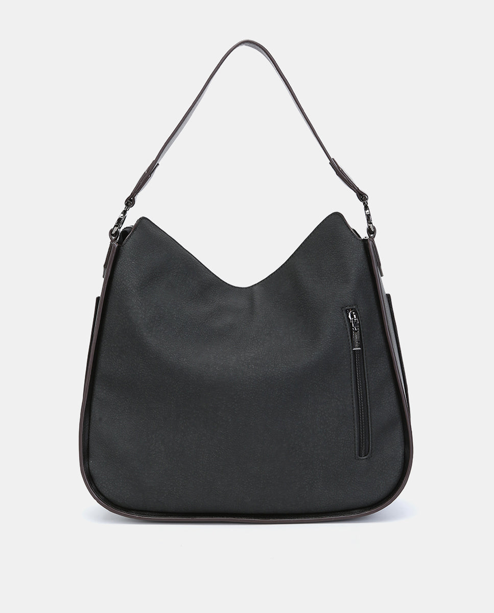 Bolso de hombro negro - Imagen 5