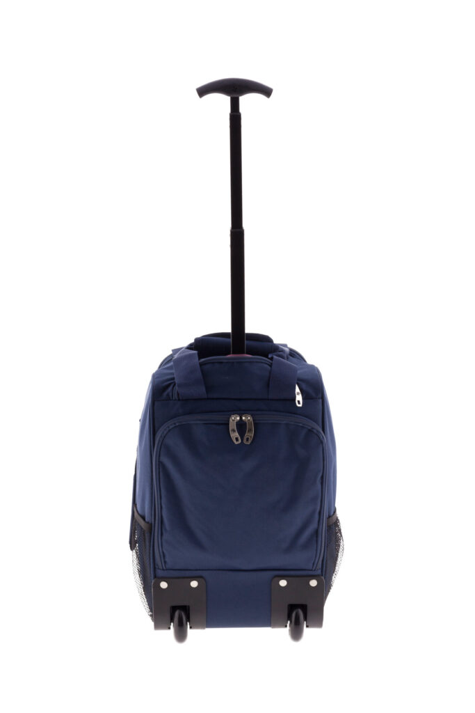 BOLSA MOCHILA CABINA CON RUEDAS AZUL — foto 2
