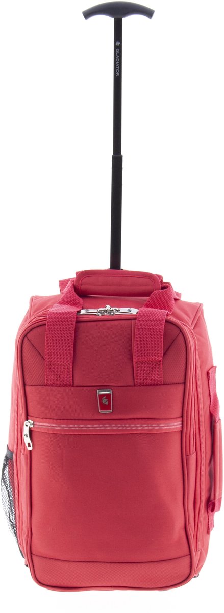 BOLSA MOCHILA CABINA CON RUEDAS ROJO - Imagen 2