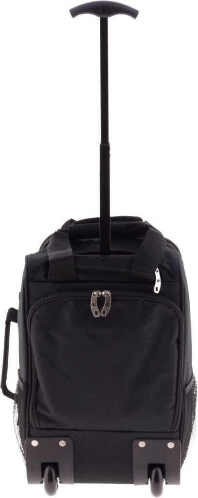 BOLSA MOCHILA CABINA CON RUEDAS NEGRO — foto 3
