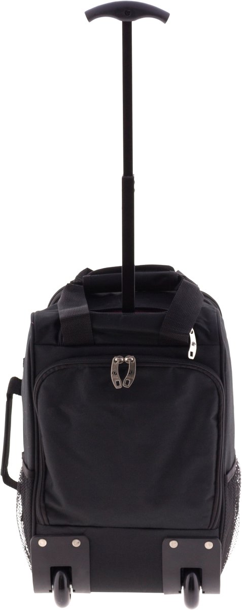BOLSA MOCHILA CABINA CON RUEDAS NEGRO - Imagen 3