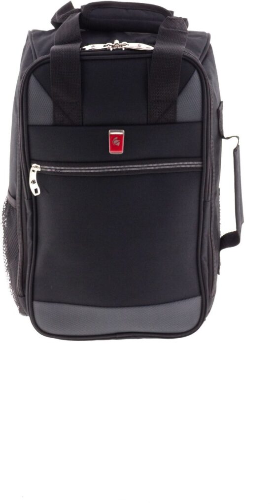 BOLSA MOCHILA CABINA CON RUEDAS NEGRO — foto 6