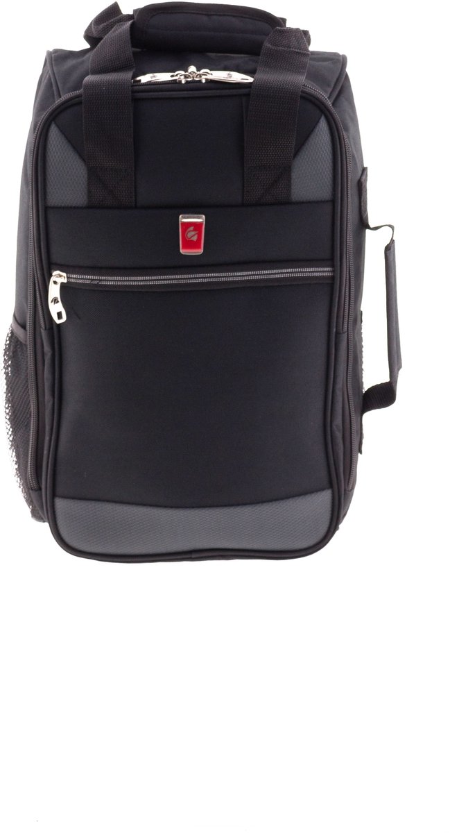 BOLSA MOCHILA CABINA CON RUEDAS NEGRO - Imagen 6