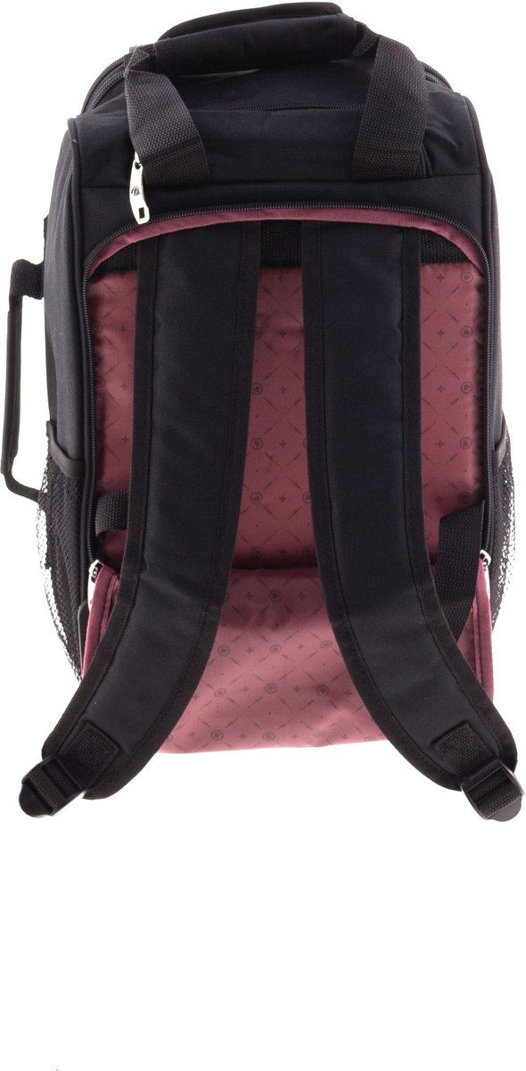 BOLSA MOCHILA CABINA CON RUEDAS NEGRO - Imagen 7