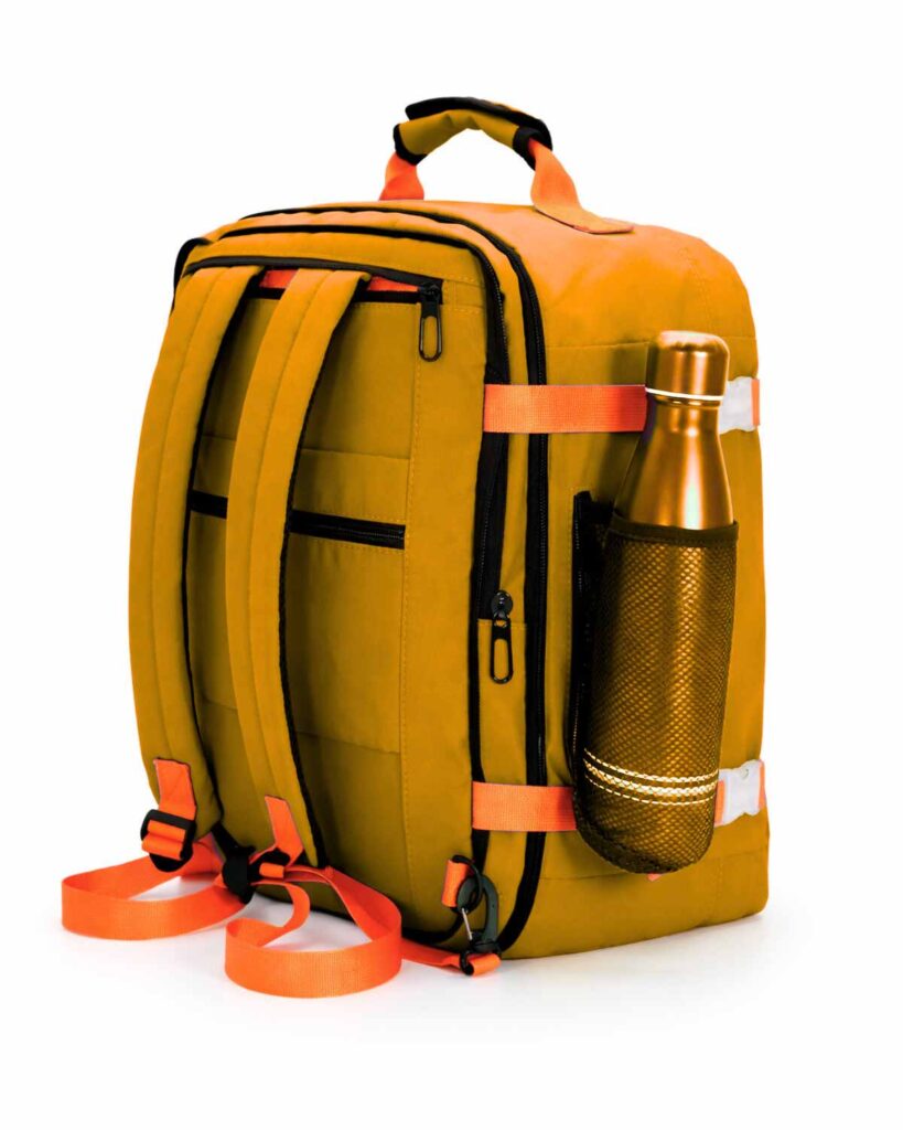 Mochila underseat mostaza — foto 4