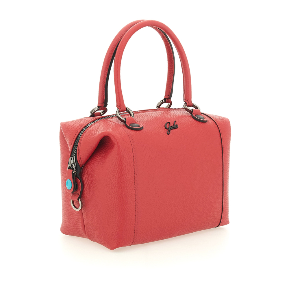 Bolso de compras convertible "G3 PLUS"T.M en piel de becerro granulada- ROJO - Imagen 6