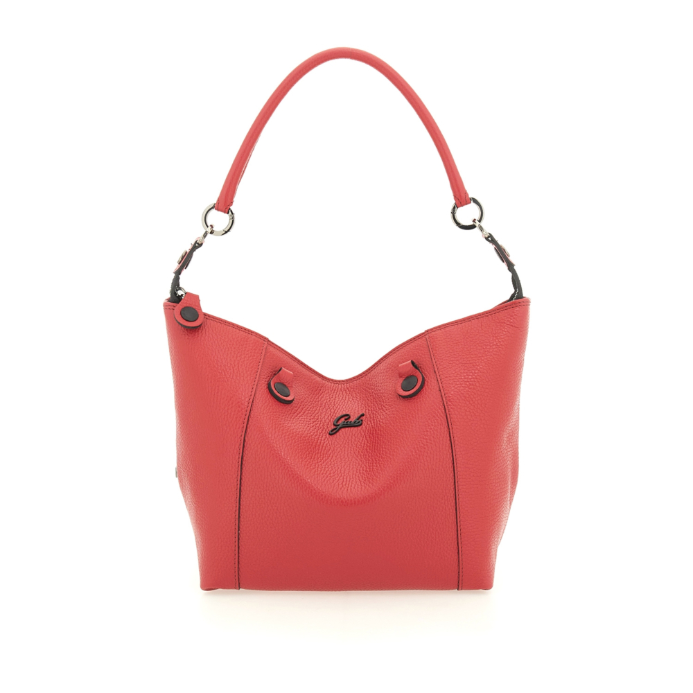 Bolso de compras convertible "G3 PLUS"T.M en piel de becerro granulada- ROJO - Imagen 7