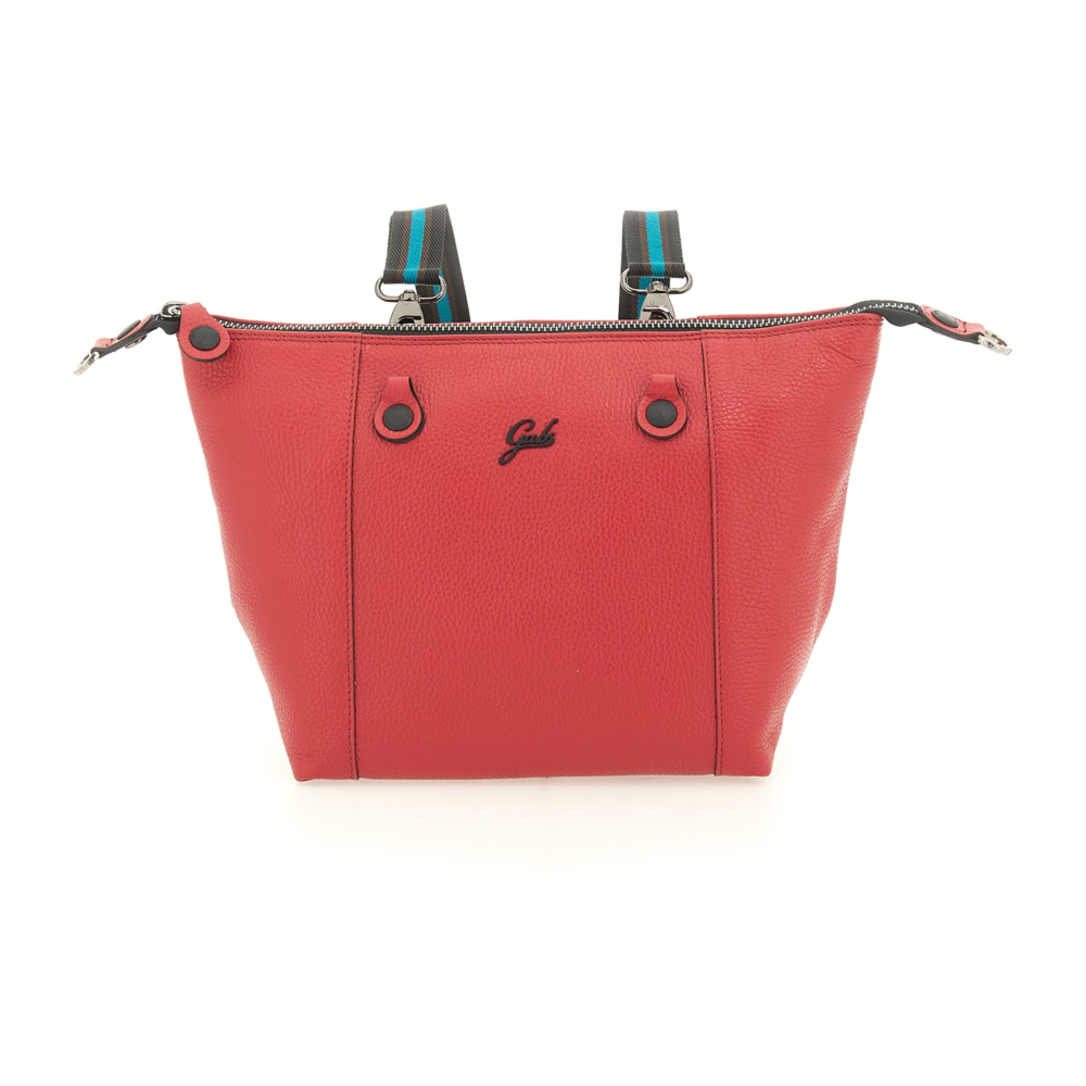 Bolso de compras convertible "G3 PLUS"T.M en piel de becerro granulada- ROJO - Imagen 9