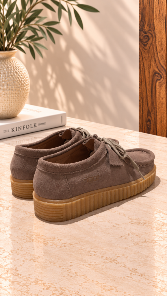 Wallabee serraje TAUPE — foto 4