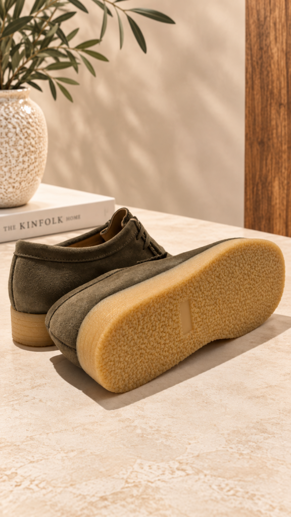 Wallabee serraje VERDE — foto 5