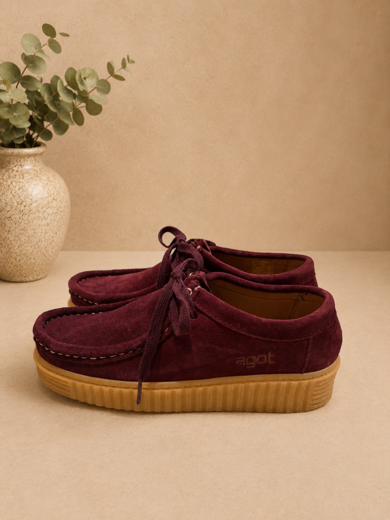 Wallabee serraje BURDEOS — foto 2