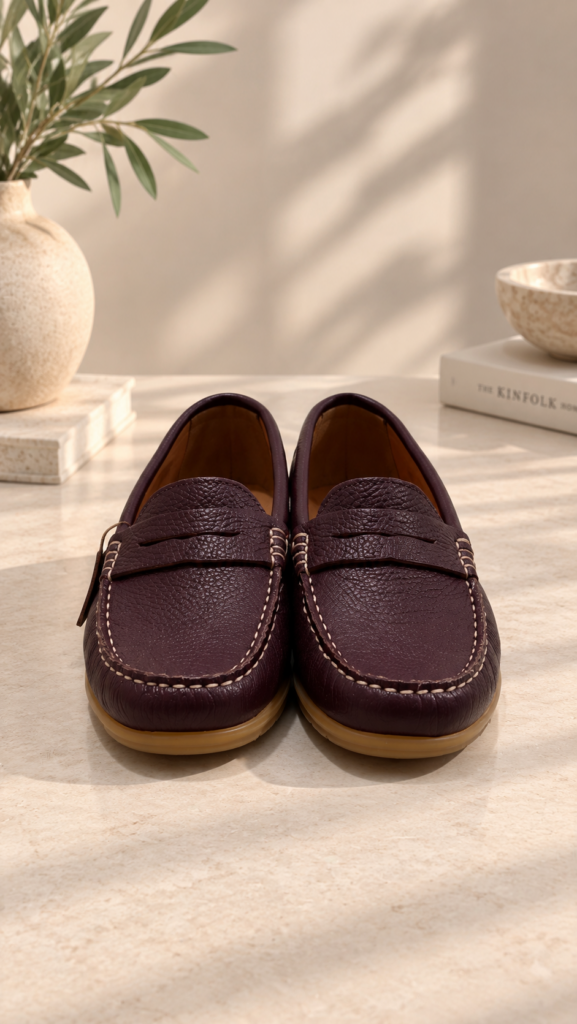 Mocasín piel BURDEOS — foto 2