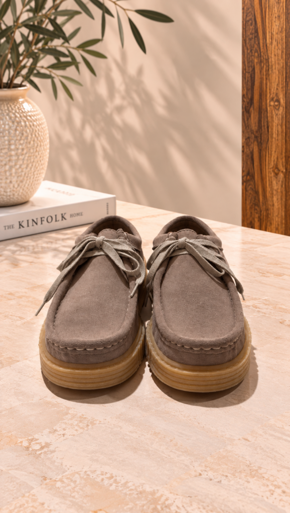 Wallabee serraje TAUPE — foto 2