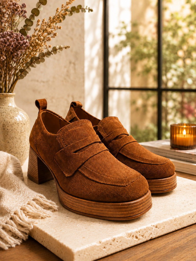 Mocasín CAMEL plataforma — foto 3