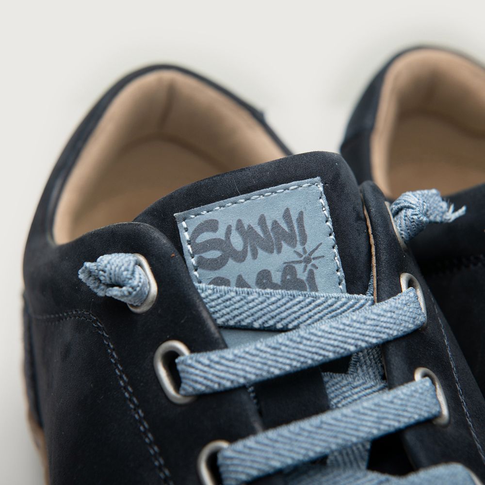 Zapatilla SUNNI SABBI barefoot azul — foto 3