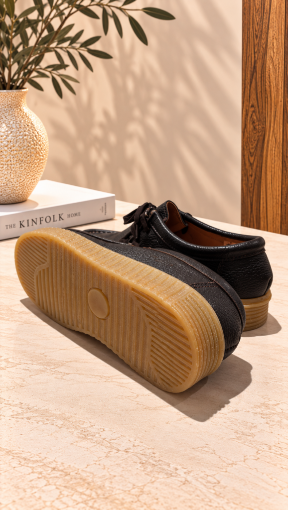 Wallabee piel MARRÓN — foto 5