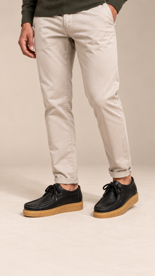 Wallabee piel MARRÓN