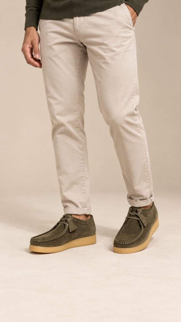 Wallabee serraje VERDE