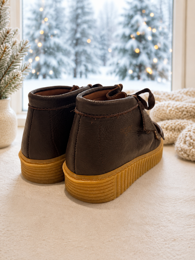 Botín wallabee MARRÓN — foto 4