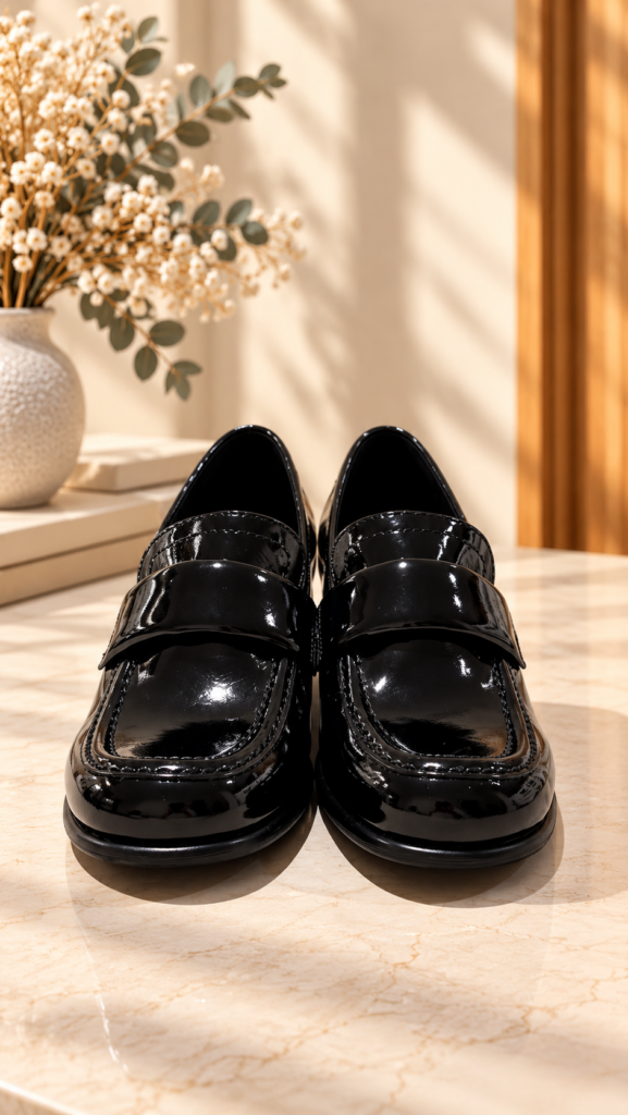 Mocasín NEGRO acharolado — foto 2