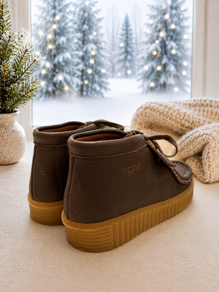 Botín wallabee VERDE — foto 4