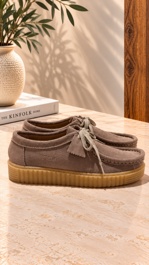 Wallabee serraje TAUPE — foto 3