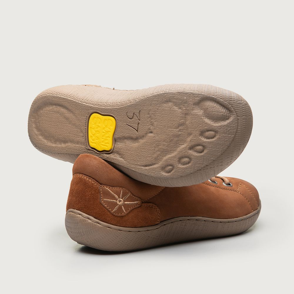 Zapatilla SUNNI SABBI barefoot cuero — foto 4