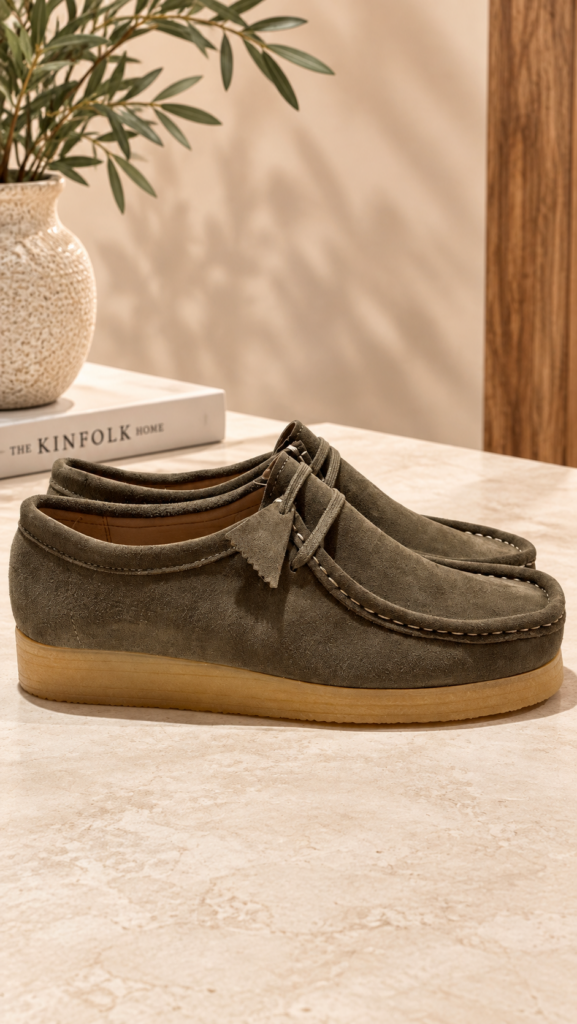 Wallabee serraje VERDE — foto 2
