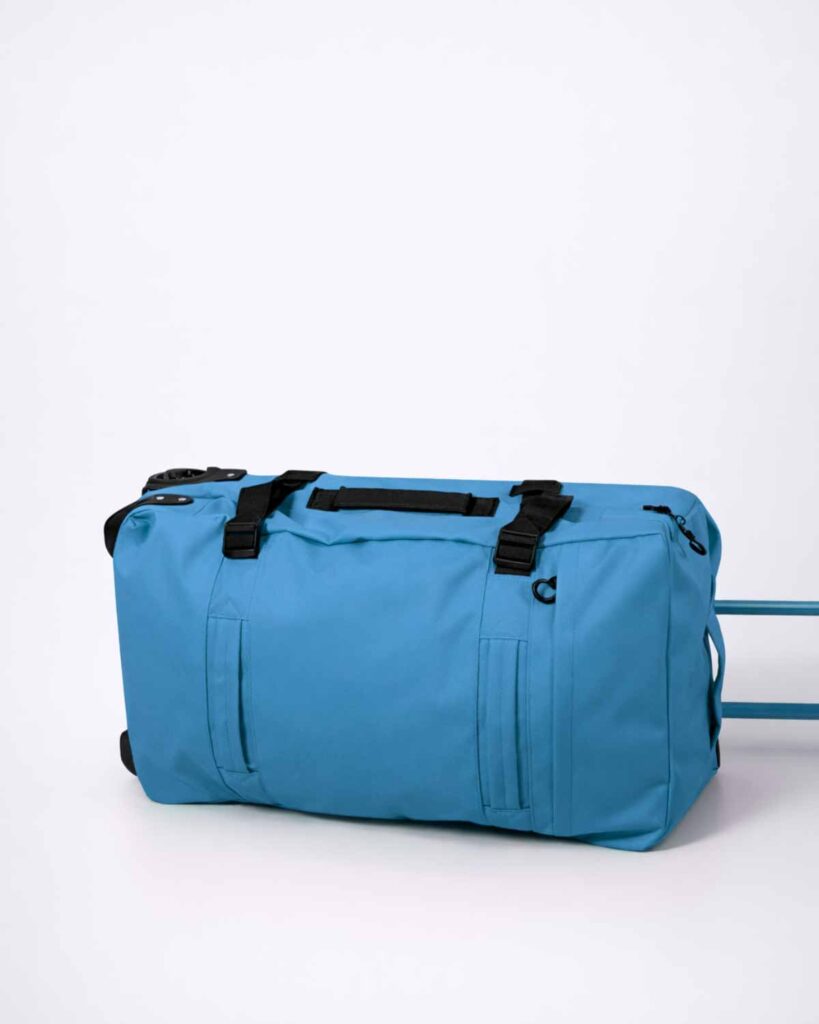 Trolley cabina azul 2 ruedas — foto 4