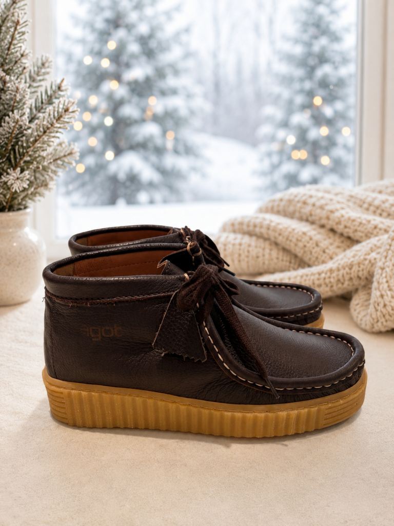 Botín wallabee MARRÓN — foto 3