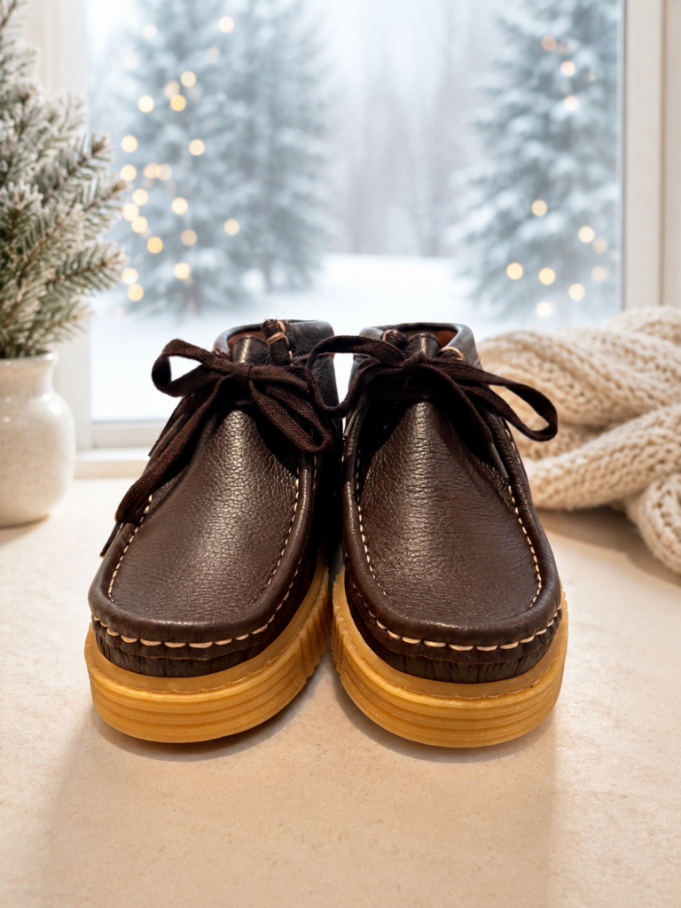 Botín wallabee MARRÓN — foto 2