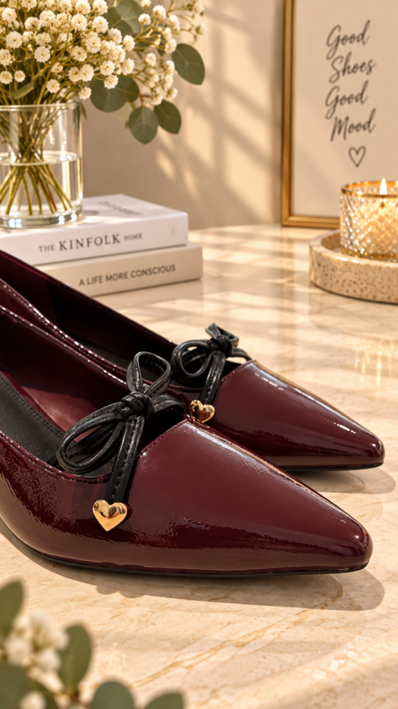 Zapato charol BURDEOS — foto 4