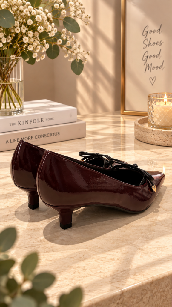 Zapato charol BURDEOS — foto 5