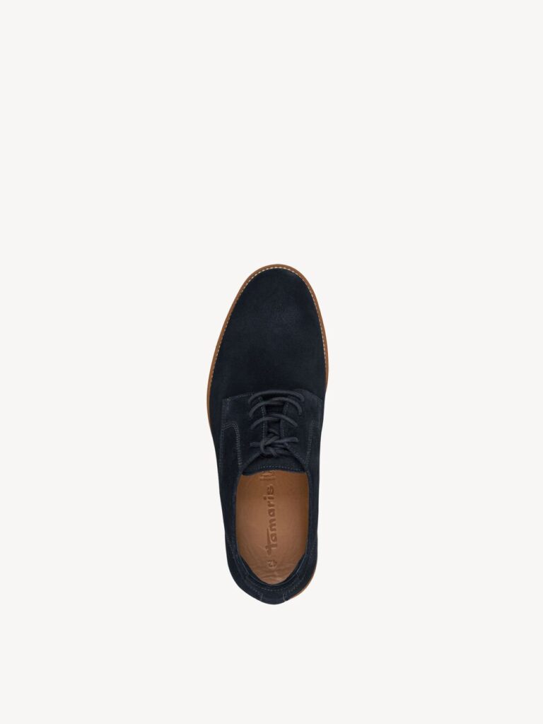 Zapato ante AZUL — foto 3