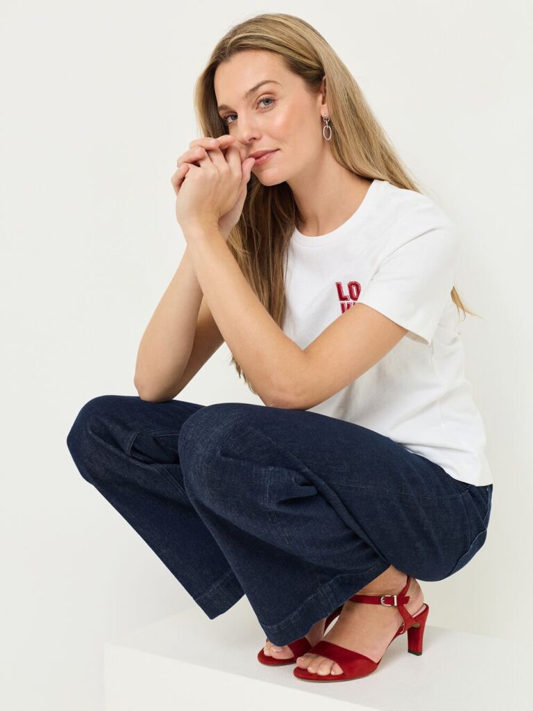 Sandalia de tacón roja — foto 3